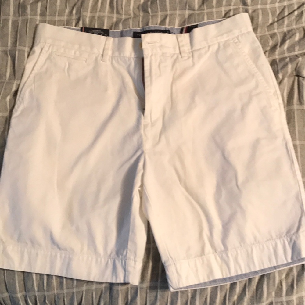 White Tommy Hilfiger shorts